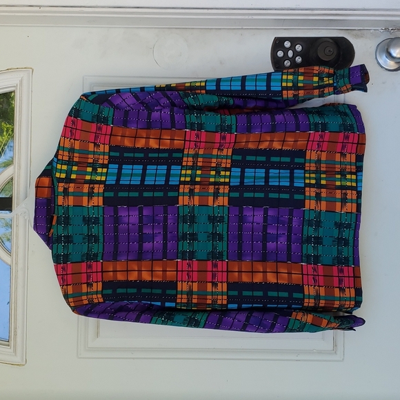 3/$30 Alia Petite Long Sleeve Button Down Blouse - Picture 2 of 5